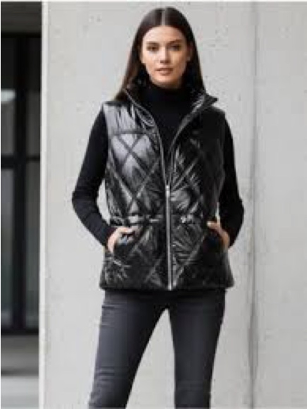 MICHAEL Michael Kors Black Quilted Puffer Vest